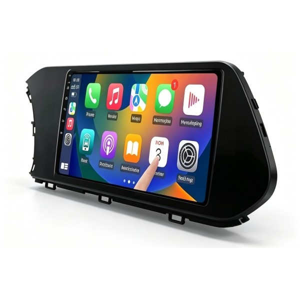 Radio navegador GPS Hyundai i20 2021-2022 pantalla 9 pulgadas Android 16 CarPlay TR4788