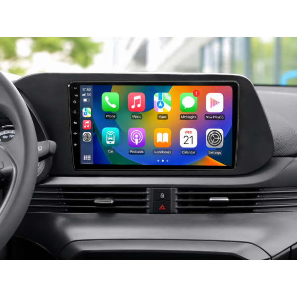 Radio navegador GPS Hyundai i20 2021-2022 pantalla 9 pulgadas Android 16 CarPlay TR4788