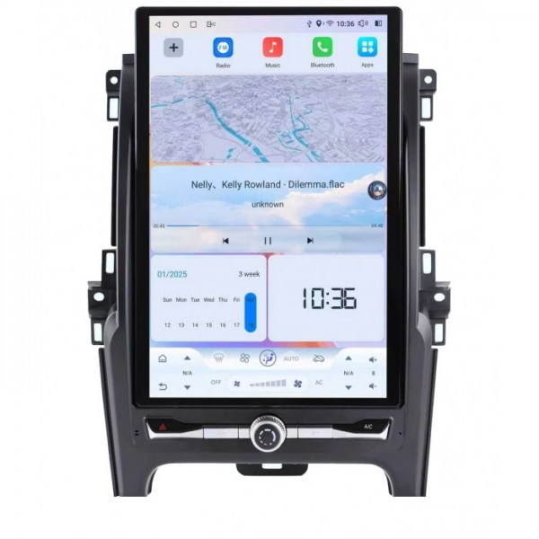 Tesla Style GPS Radio Ford Ranger / Everest 2016-2020 CarPlay Android Auto 14.5" TR4798