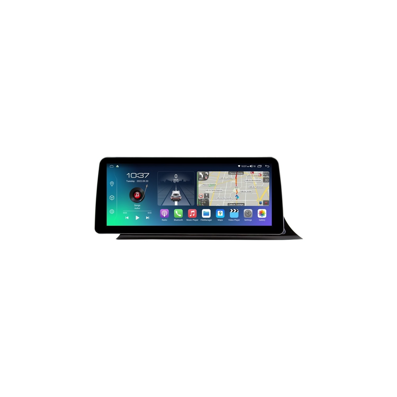 Pantalla ultra fina 12.3" GPS Toyota C-HR (2016-2021) Android 13 4G LTE TR4799