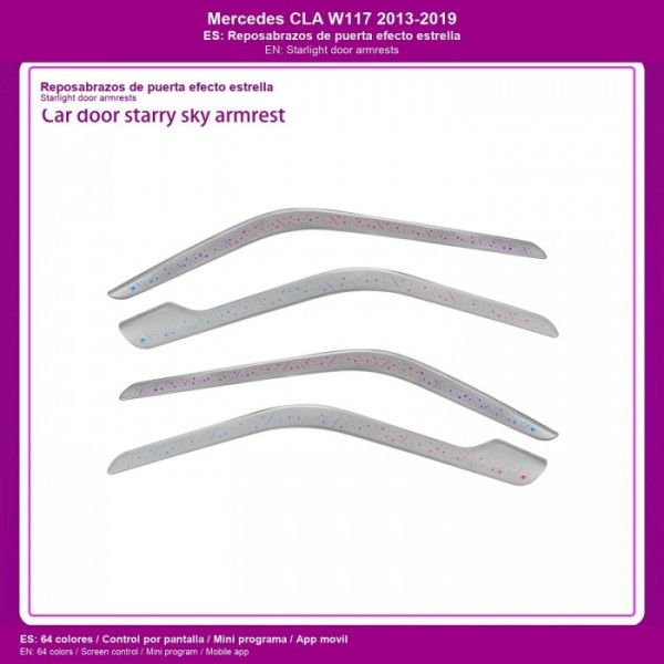 Puertas / manetas / reposabrazos Mercedes CLA W117 2013-2019 TR4812