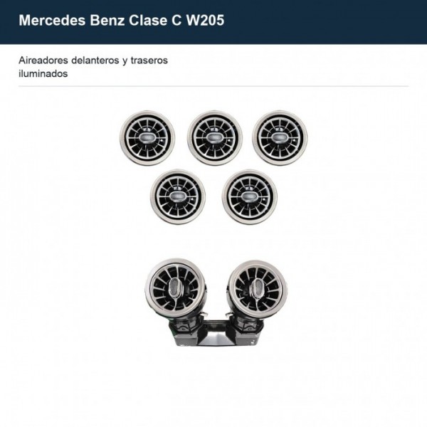 Luces de respaldo/asiento trasero Mercedes Benz Clase C W205 TR4834