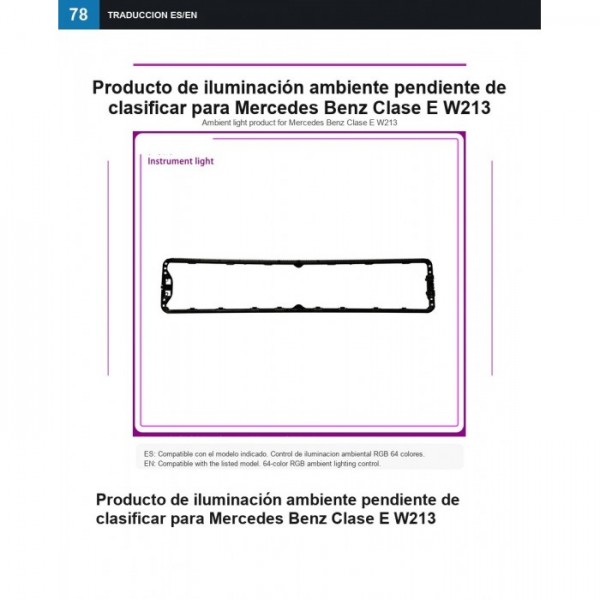 Pendiente revisar Mercedes Clase E W213 TR4877