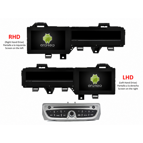 7" OEM Style Android GPS for Renault Scenic III & Grand Scenic III (2009-2016) Android 15 CarPlay TR4933