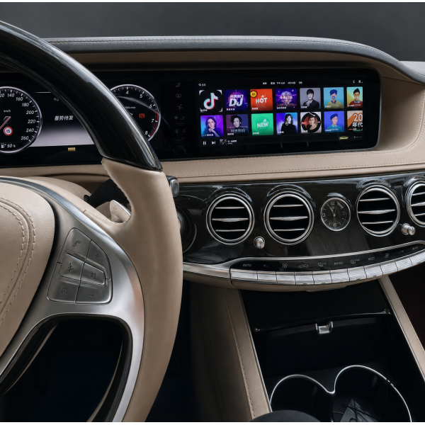 Pantalla 12,3 pulgadas MERCEDES Clase S W222 Android 15 GPS 4G SIM TR4935