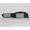Pantalla doble Android 13 Mercedes Clase C W204 2011-2013 cuadro digital TR4941 5