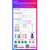 Kit iluminación ambiental BMW X3/X4 G08/G02 2018-2024 17 LED Rainbow OEM TR4619 2