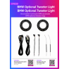 Universal BMW Universal Illuminated tweeter rings ambient lighting kit TR4636 2