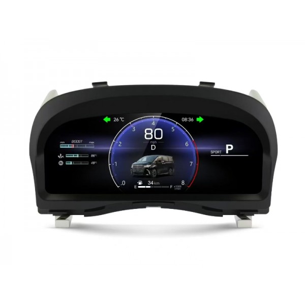 Digital instrument cluster Toyota Alphard 2015-2019 12.3″ TR4989