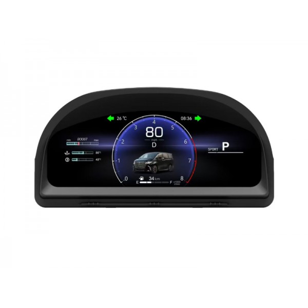 Digital instrument cluster Toyota Alphard 2008-2014 12.3″ TR4990