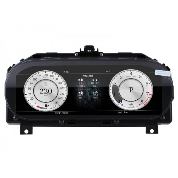 Velocímetro digital Jaguar F-TYPE 2013-2020 12,3″ TR4993