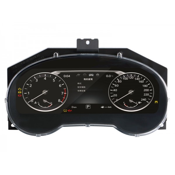 Digital instrument cluster Nissan Qashqai / X-Trail / Murano / Teana / Pathfinder 12.3″ TR5008