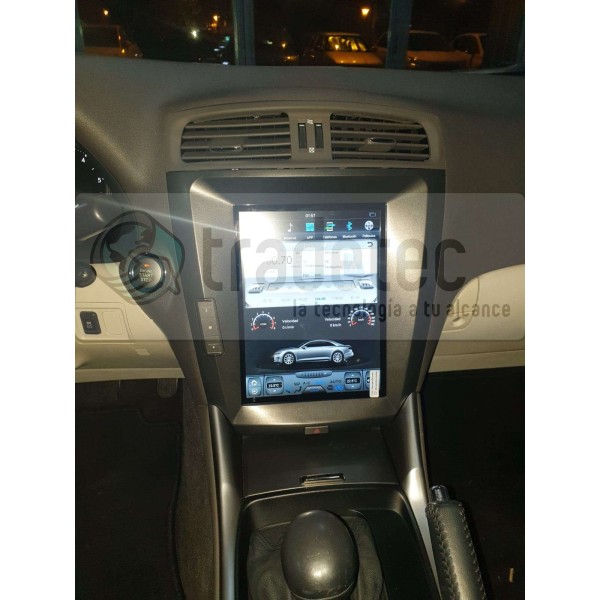Radio GPS head unit TESLA STYLE Lexus IS