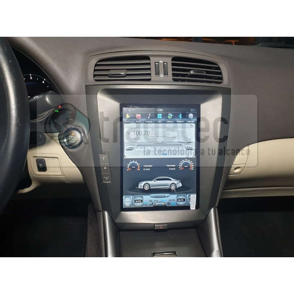 Radio GPS head unit TESLA STYLE Lexus IS