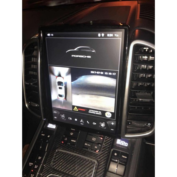 Radio GPS ANDROID TESLA STYLE Porsche Cayenne