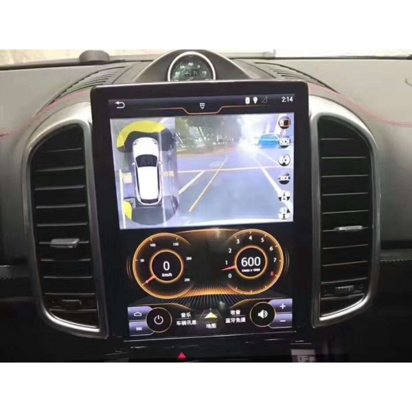 Radio GPS ANDROID TESLA STYLE Porsche Cayenne