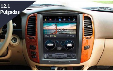 Radio navegador GPS tipo TESLA Land Cruiser HDJ 100 ANDROID TR3232