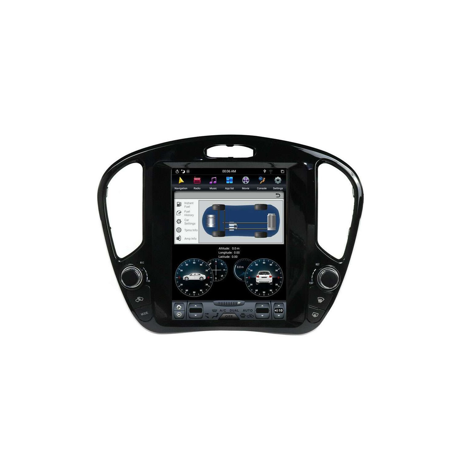 Radio GPS ANDROID TESLA STYLE Nissan juke
