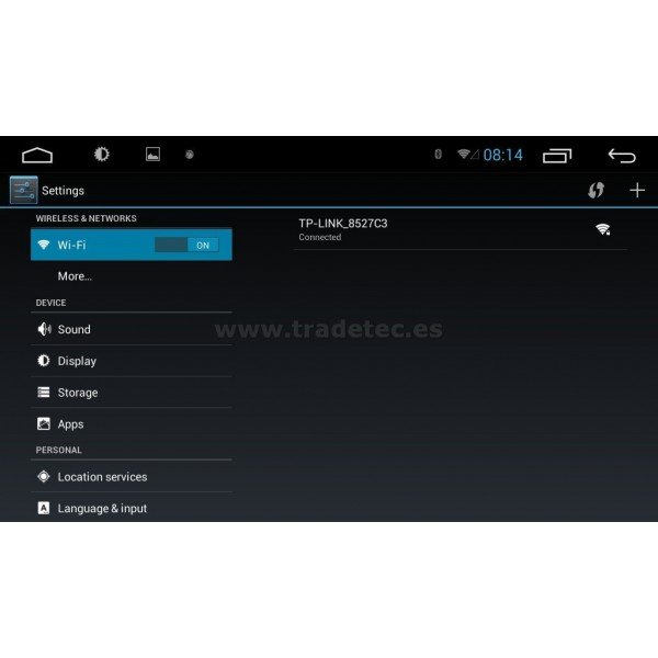 Radio GPS 9 pulgadas Android 1 DIN