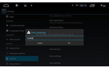 Radio GPS 9 pulgadas Android 1 DIN