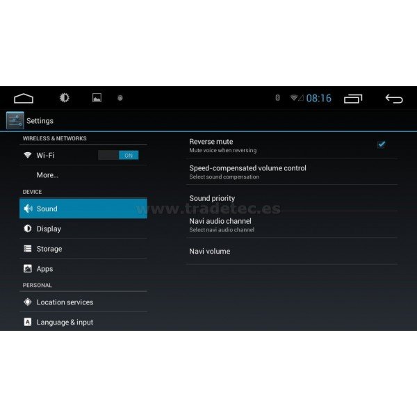 Radio GPS 9 pulgadas Android 1 DIN