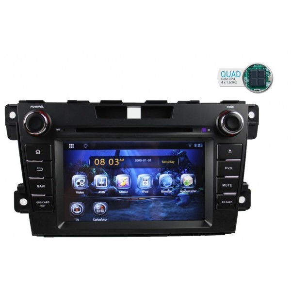Radio navegador GPS Mazda CX-7 Android 15 TR1707