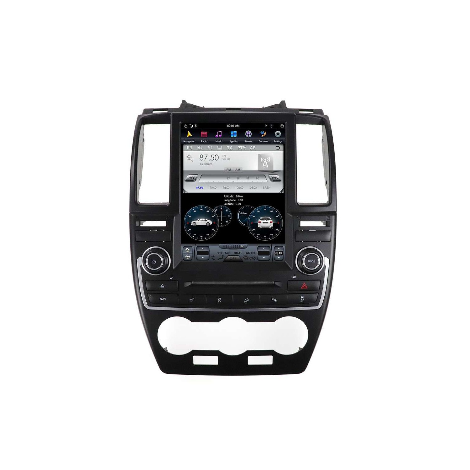 TESLA STYLE Freelander 2 gps android