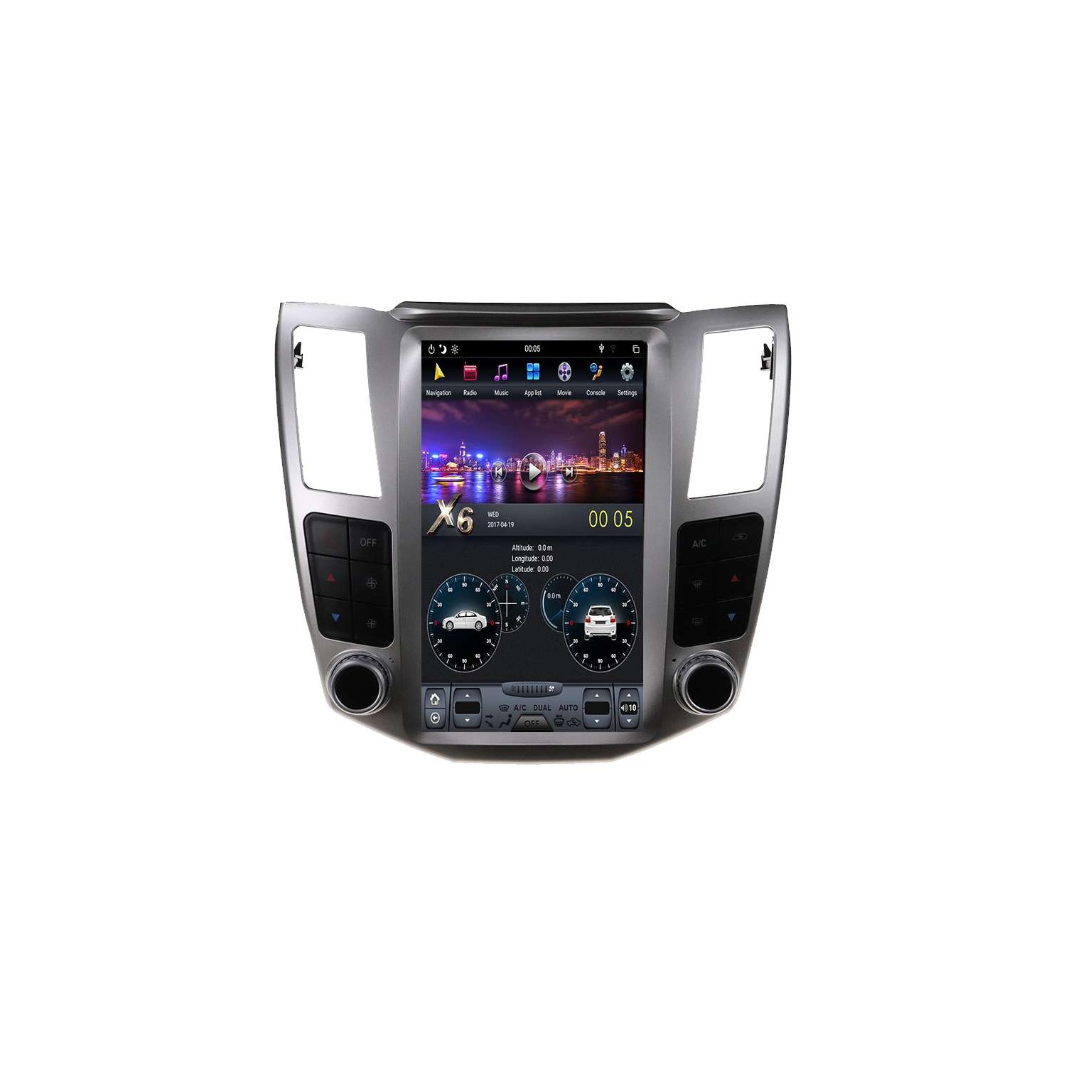 pantalla TESLA lexus RX android
