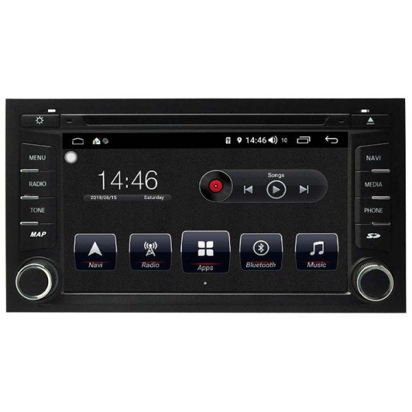 Radio GPS head unit Seat leon ANDROID TR3507