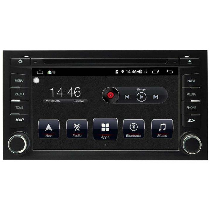 Radio navegador GPS seat leon  ANDROID TR3507