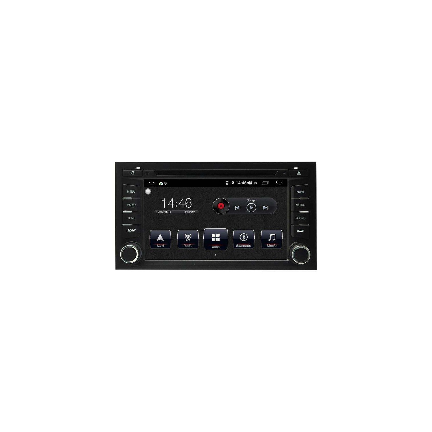 Radio navegador GPS seat leon  ANDROID TR3507