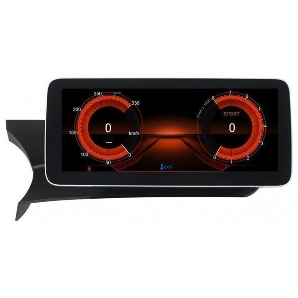 Monitor 10,25" GPS 4G Mercedes Clase C W204 ANDROID AUTO CARPLAY inalámbrico