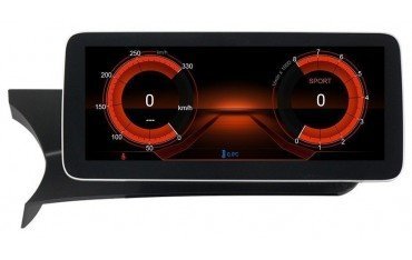 Monitor 10,25" GPS 4G Mercedes Clase C W204 ANDROID AUTO CARPLAY inalámbrico
