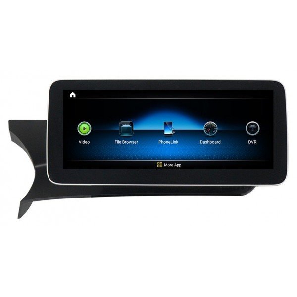 Monitor 10,25" GPS 4G Mercedes Clase C W204 ANDROID AUTO CARPLAY inalámbrico