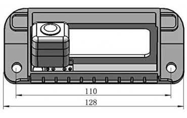Cámara aparcamiento específica Mercedes C W205 / GLA REF: TR3537