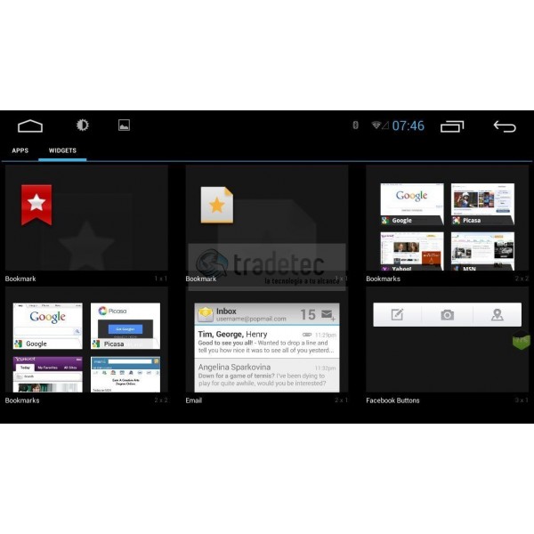TR3539 head unit  gps android Peugeot 4008 & 5008