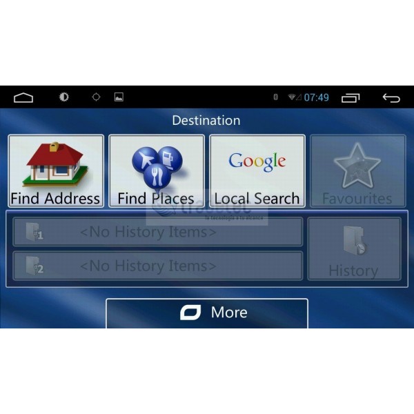 TR3539 head unit  gps android Peugeot 4008 & 5008