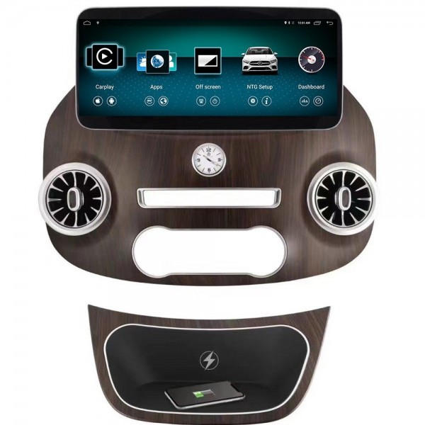 head unit 12,3 12.3 12,5 12.5 GPS 4G MERCEDES BENZ VITO W447 Android 10 TR3540