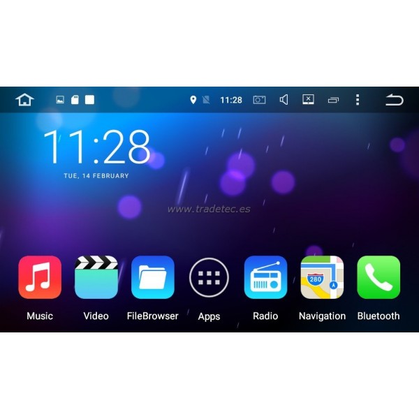 GPS Mazda CX-3 from 2017 head unit Android TR3544