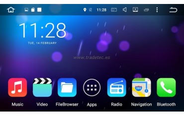 Navegador GPS Android Mazda CX-3 TR3544
