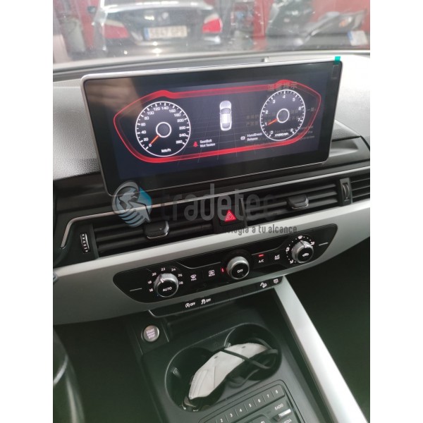 monitor 10,25" GPS HD Audi A4 B9 ANDROID TR2843 gps Audi A4 B9 A5 Tradetec  tradetecglobal