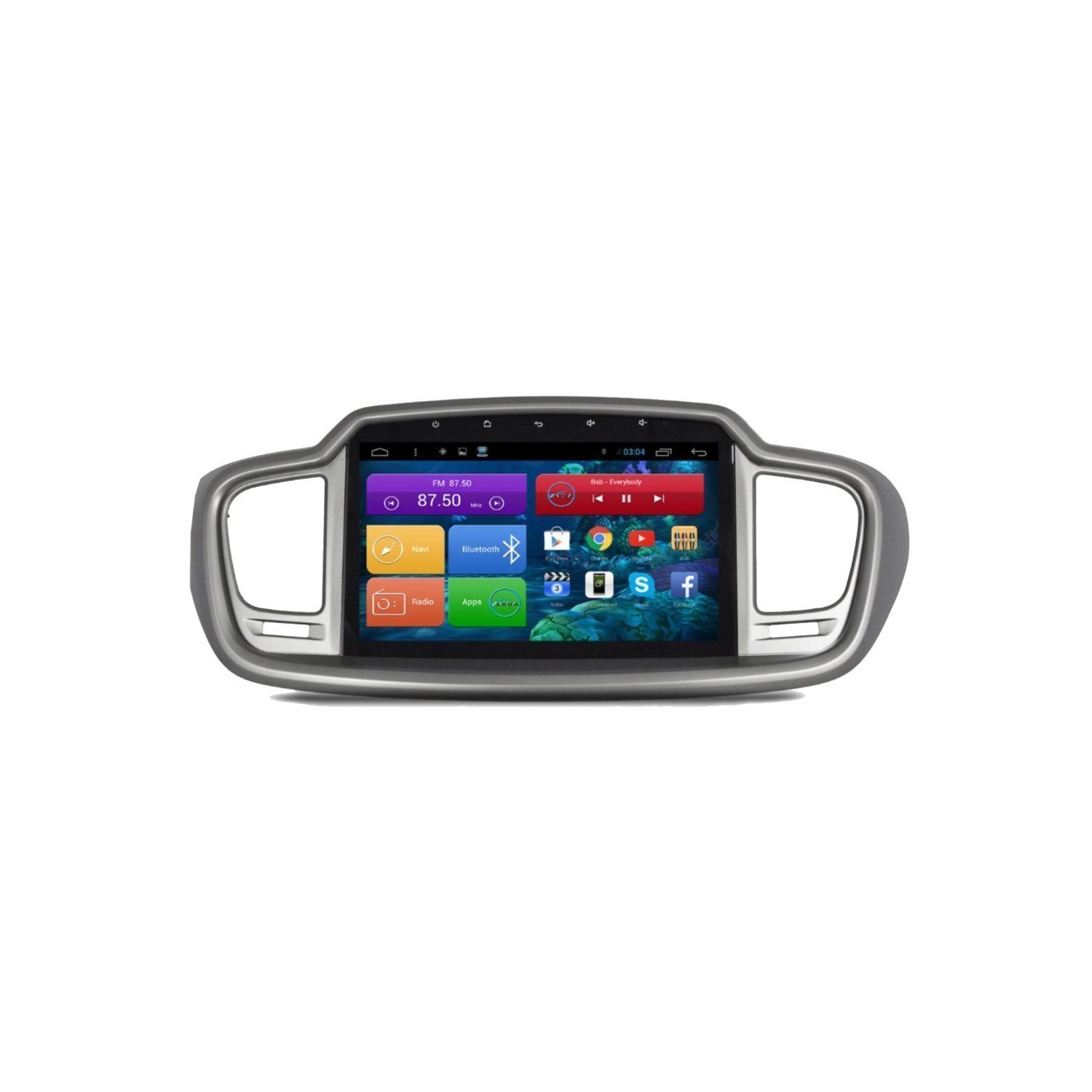 Radio monitor 10.2" GPS HD KIA SORENTO ANDROID TR2260