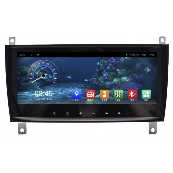 Radio monitor 8.8" GPS Mercedes CLK W209 ANDROID TR2276