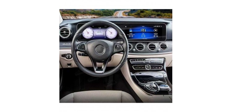 TR4417 - Pantalla Táctil Doble 12.3" Android 13 Mercedes Clase E W213 con CarPlay | TradeTec