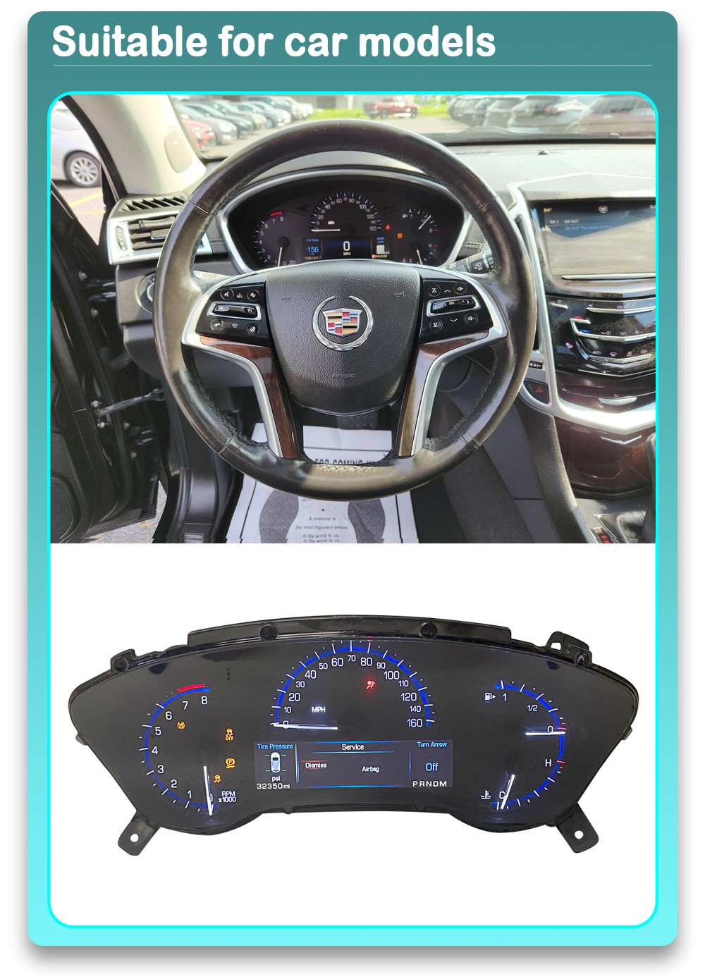 Cuadro original de referencia: Cadillac SRX 2013-2015 TR5003