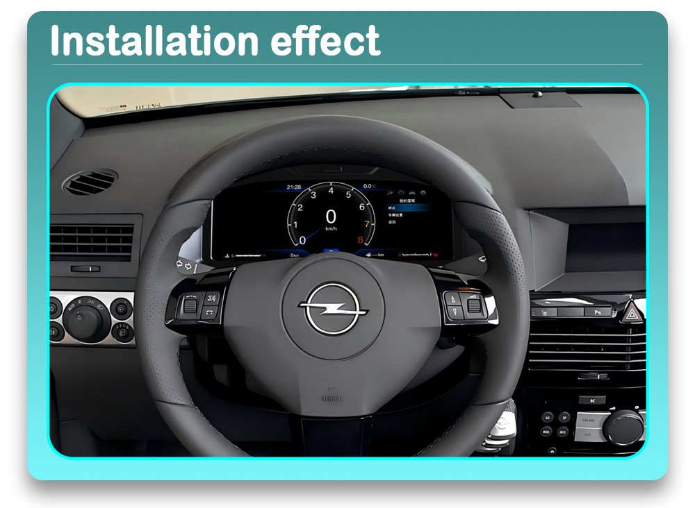 Digital cluster Opel Astra 2004-2011 TR5010