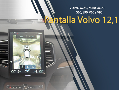 Pantallas Android para Volvo | 12,1 pulgadas